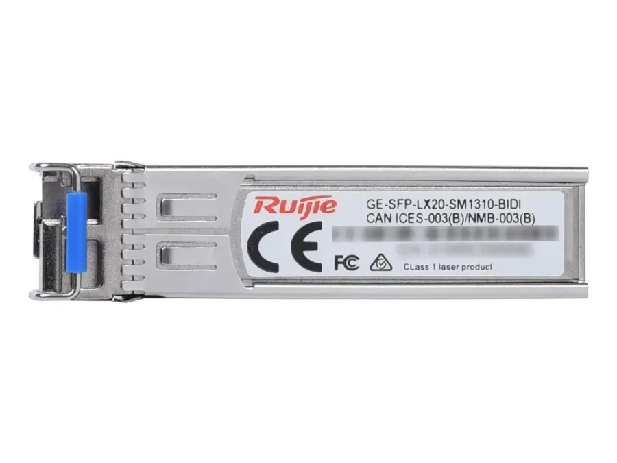 GE-SFP-LX20-SM1310-BIDI 1000BASE-LX SFP 1310nm-TX/1550nm-RX 20-km DDM Simplex LC SMF Transceiver Module