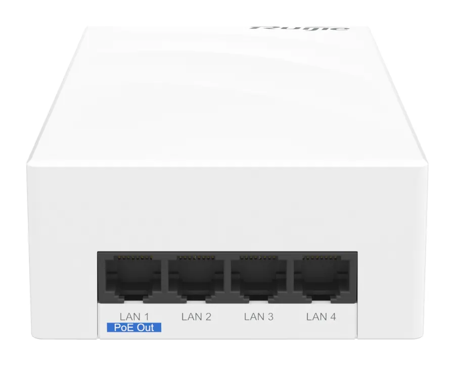 RG-AP180-I Wi-Fi 6 Dual-Radio 2.976 Gbps Indoor Wall Plate Access Point