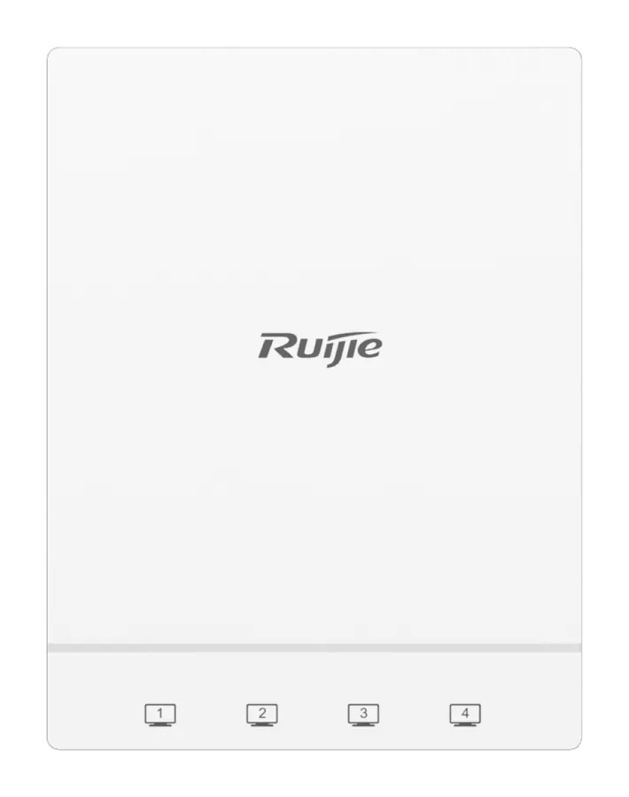 RG-AP180 Wi-Fi 6 Dual Radio 1.775 Gbps Indoor Wall Plate Wireless AP
