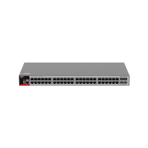 RG-S2915-48GT4MS-L 48-Port 1GE RJ45 Layer 2+ Managed Switch, 4-Port 2.5GE Uplink