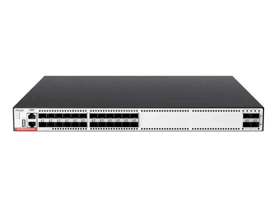 RG-S5310-24SFP4XS-E 24-Port GE Optical Layer 3 Managed Access Switch