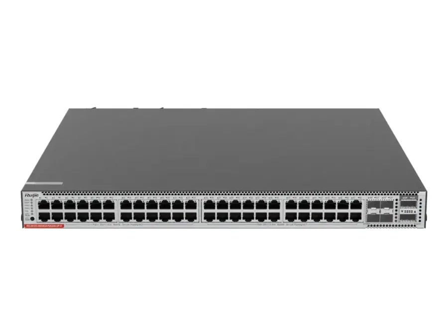 RG-S6120-48XMG4VS2QXS-UP-H 48-Port 10GE Managed Multi-GE Access Switches with 40GE Uplink Ports