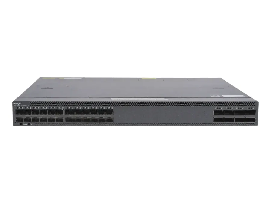 RG-S6150-24VS8CQ-X 24-Port 25GE All-Optical Layer 3 Managed Core & Aggregation Switch, 100G Uplink