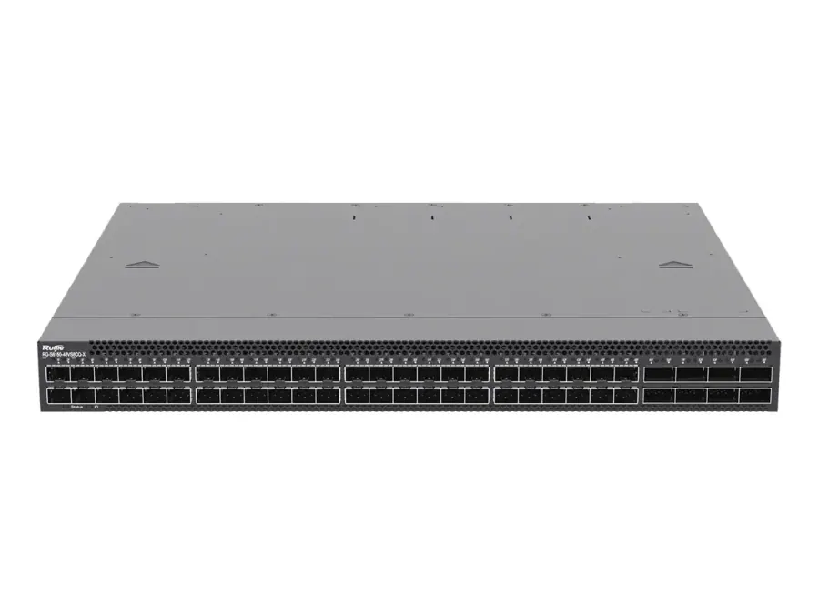 RG-S6150-48VS8CQ-X 48-Port 25GE All-Optical Layer 3 Managed Core & Aggregation Switch, 100G Uplink